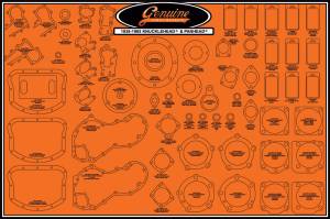 GASKET DISPLAY BOARD KNUCK/PAN '36-47 99000-KNPN