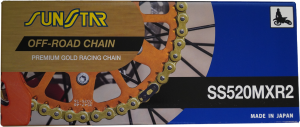 CHAIN MXR2 NON-SEALED 520X116 GLD/GLD