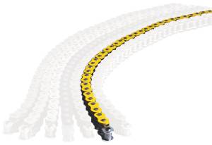 CHAIN MVXZ2 X-RING 530-120L YEL