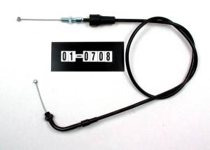 BLACK VINYL THROTTLE CABLE