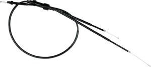 BLACK VINYL CHOKE CABLE