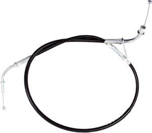 BLACK VINYL THROTTLE PULL CABLE