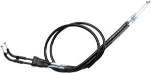 BLACK VINYL THROTTLE PULL CABLE