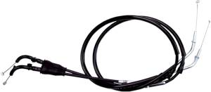 BLACK VINYL THROTTLE PULL CABLE