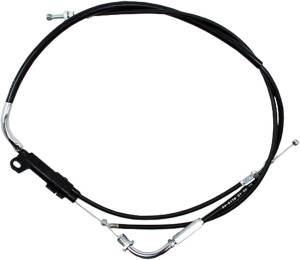 BLACK VINYL THROTTLE PULL CABLE