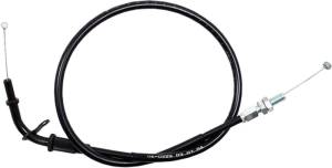 BLACK VINYL THROTTLE PULL CABLE