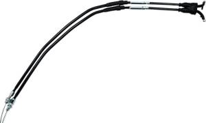 BLACK VINYL THROTTLE PULL CABLE