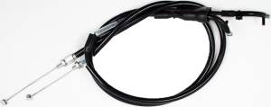 BLACK VINYL THROTTLE PULL CABLE