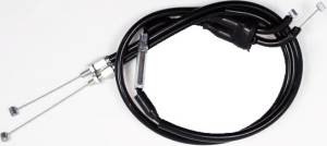 BLACK VINYL THROTTLE PULL CABLE