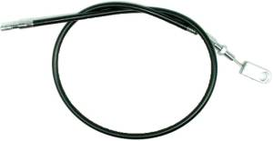 BLACK VINYL CLUTCH CABLE