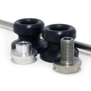 FRONT AXLE SLIDERS BLACK