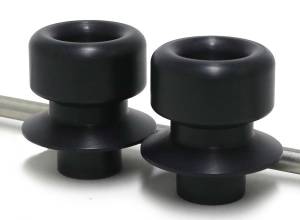 FRONT AXLE SLIDERS BLACK