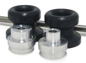 FRONT AXLE SLIDERS BLACK