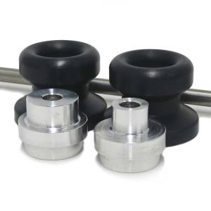 FRONT AXLE SLIDERS BLACK