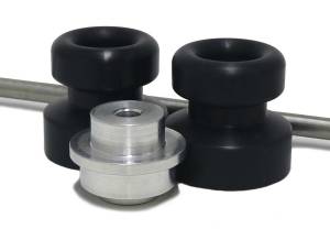 FRONT AXLE SLIDERS BLACK