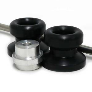 FRONT AXLE SLIDERS BLACK