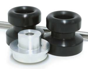 FRONT AXLE SLIDERS BLACK