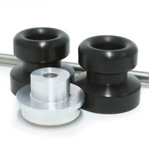 FRONT AXLE SLIDERS BLACK