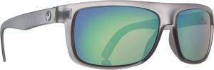 WORMSER SUNGLASSES MATTE GREY W/GREEN ION LENS