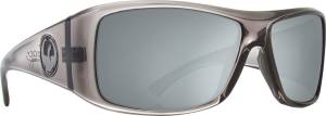 CALACA SUNGLASSES TRANSLUCENT GREY W/GREY ION LENS