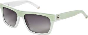 VICEROY SUNGLASSES AVOCADO WHITE W/GREY GRADIENT LENS