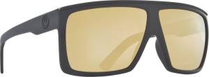 FAME SUNGLASSES BLACK GOLD W/GOLD ION. LENS