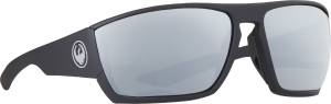 CUTBACK SUNGLASSES MATTE BLACK H2O W/SILVER ION POLAR LENS