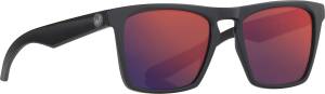 DRAC SUNGLASSES MATTE BLACK W/ORANGE ION LENS