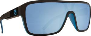 REMIX SUNGLASSES MATTE BLACK W/SKY BLUE ION LENS