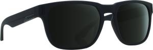 MONARCH SUNGLASSES MATTE BLACK W/GREY LENS