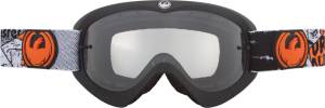 YOUTH MX GOGGLE SPOOKY W/CLEAR LENS