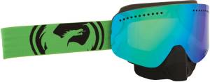 NFX GOGGLE GREEN/BLACK SPLIT W/GREEN ION. LENS