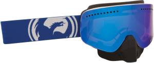 NFX GOGGLE BLUE/WHITE SPLIT W/BLUE ION. LENS