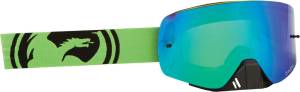 NFXS GOGGLE GREEN-BLACK SPLIT W/GREEN ION LENS