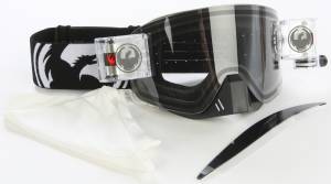 NFX GOGGLE COAL W/DIMPLED RAPID ROLL LENS