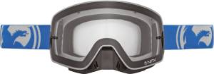 NFX GOGGLE BLUE WHITE SPLIT W/CLEAR LENS