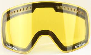 NFXS GOGGLE DUAL LENS (INJECTED TRANSITIONS YELLOW)