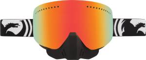 NFX SNOW GOGGLE INVERSE KIT W/RED & YELLOW/BLUE ION LENS