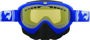 MDX SNOW GOGGLE BLUE W/YELLOW LENS