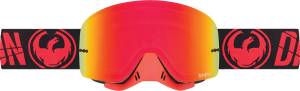 NFX MERGE GOGGLE FLAME W/RED ION LENS