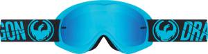 YOUTH MX GOGGLE MERGE BLUE W/BLUE STEEL LENS