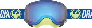 X2 GOGGLE FLASH BLUE W/YELLOW/BLUE ION & ORANGE LEN