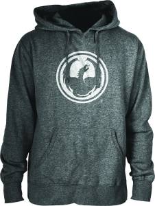 ICON HOODIE GUNMETAL HEATHER L