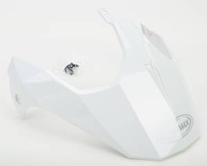 VISOR WHITE W/SCREWS GM-11 PRE 2015