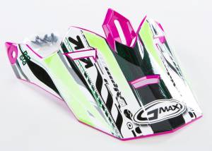 VISOR GM76X XENOTRON NEON PURPLE/GREEN TC-23