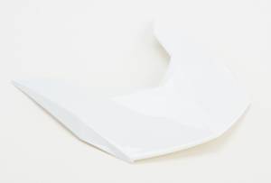 TOP REAR VENT MATTE WHITE FF-88/GM-64