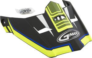 VISOR MX46 UNCLE NEON ORA/HI-VIS/BLUE MD-3X TC24