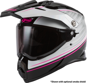 AT-21 ADVENTURE RALEY HELMET BLACK/WHITE/PINK XS