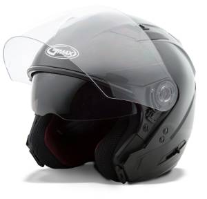 OF-77 OPEN-FACE HELMET BLACK 2X