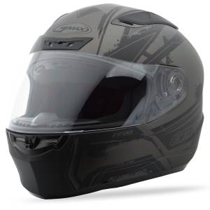 FF-88 FULL-FACE X-STAR HELMET MATTE DARK SILVER/SILVER XS